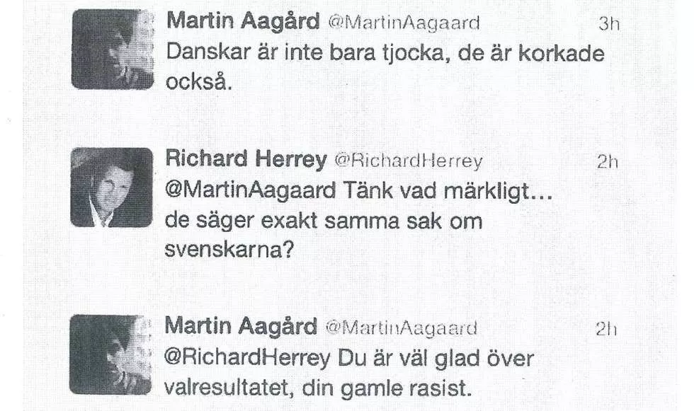 Richard Herrey stämmer Aftonbladet