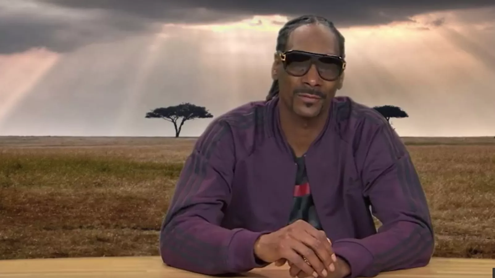 Se Snoop Dogg kommentera naturfilm