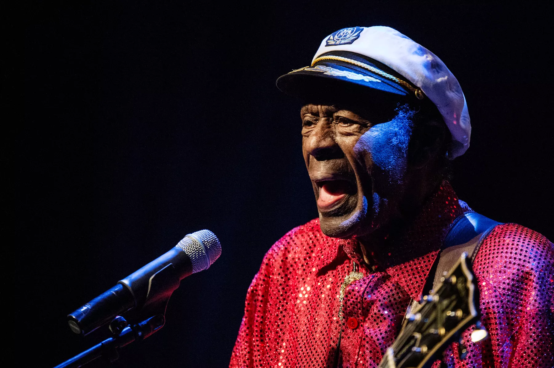 Rock'n'roll-legenden Chuck Berry er død, 90 år gammel