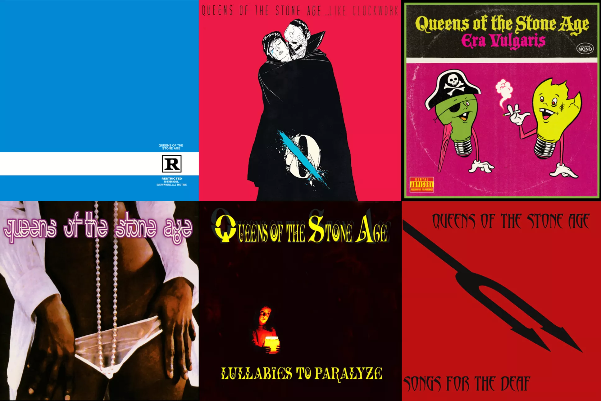 Queens Of The Stone Ages album – från sämsta till bästa 