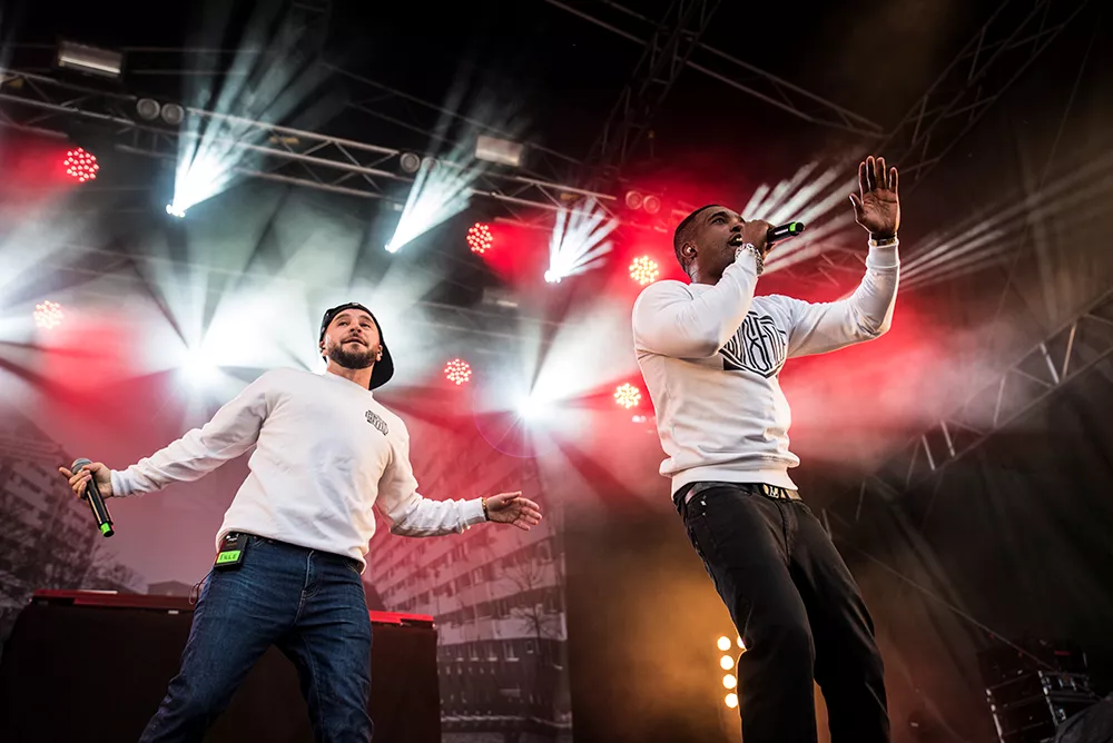 Publikfrieri och glädje när svensk hiphop visar sitt välmående