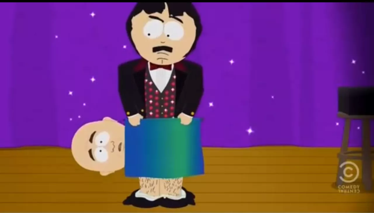 René Dif føler sig hjemme i South Park