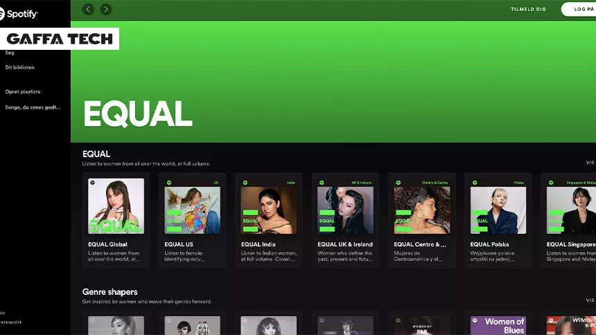 Spotify vil styrke kvindelige kunstnere