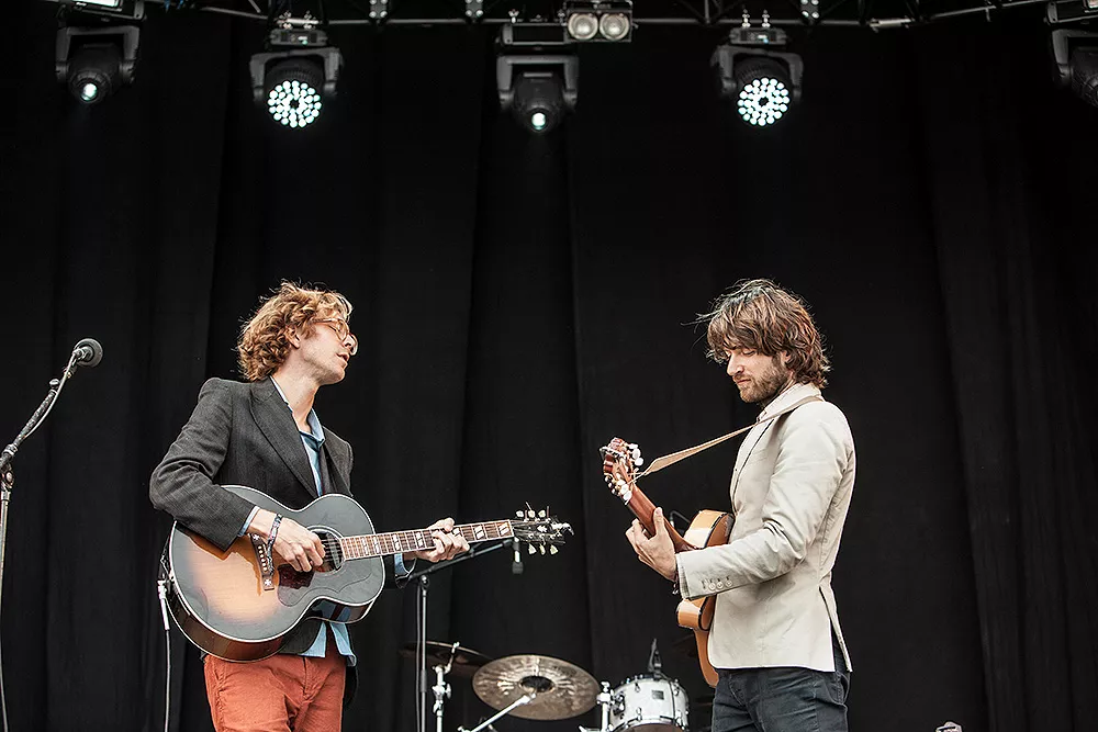 Kings Of Convenience: Green Stage, Hultsfredsfestivalen