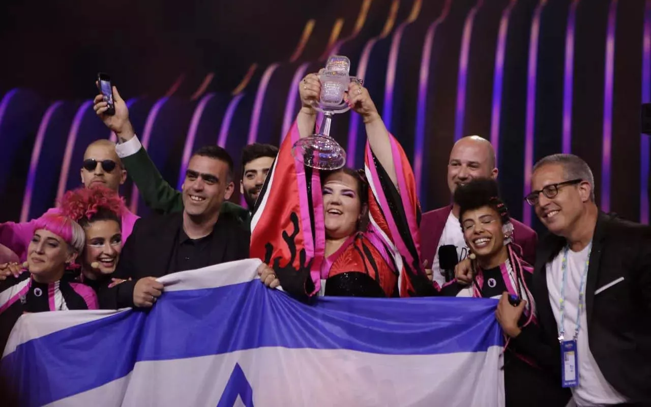 Israels bidrag med Netta Barzilai vant musikkkonkurransen i 2018.