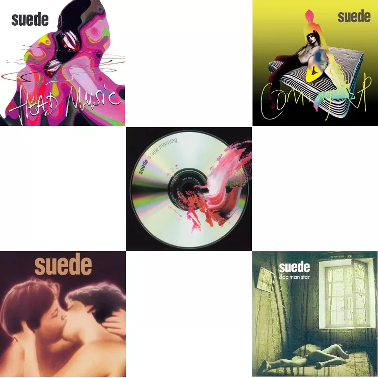 Suede, Dog Man Star, Coming Up, Head Music, A New Morning - Suede