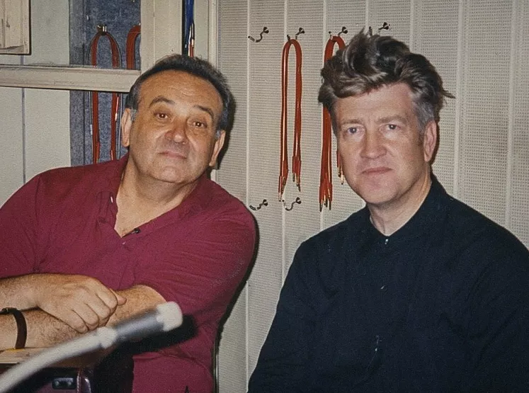 Angelo Badalamenti och David Lynch.