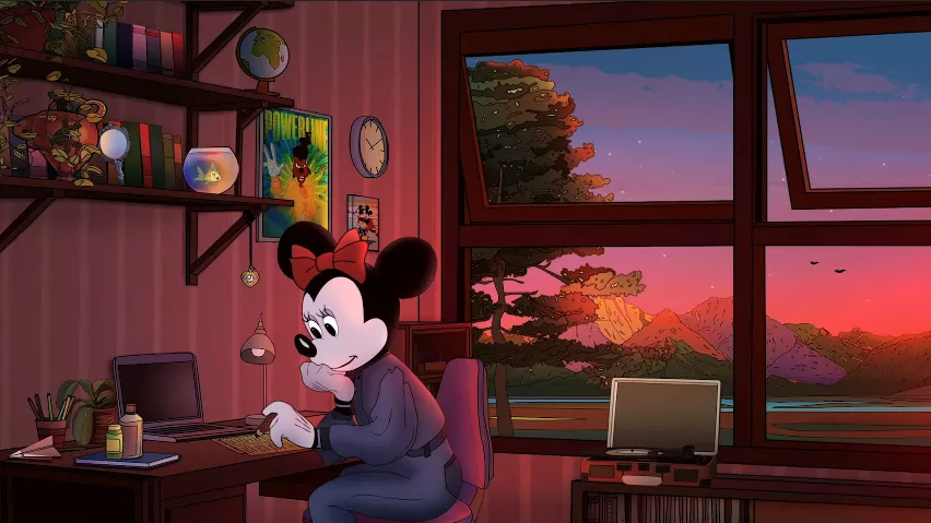 Mimmi Mus skapar lo-fi-versioner av Disney-klassiker