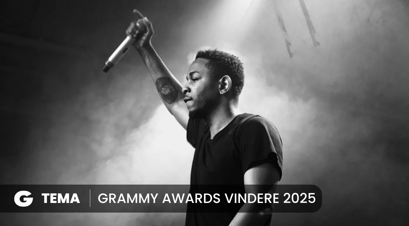 På fotoet: Kendrick Lamar var blandt årets vindere