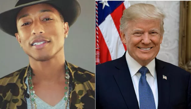 Pharrell pudser advokat på Trump – spillede "Happy" efter masseskyderi
