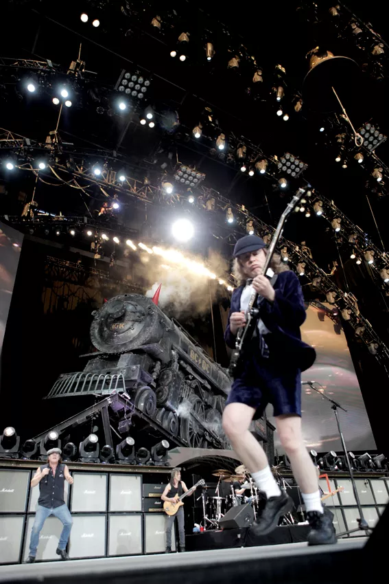 AC/DC har tjent flest penge på koncerter i 2010