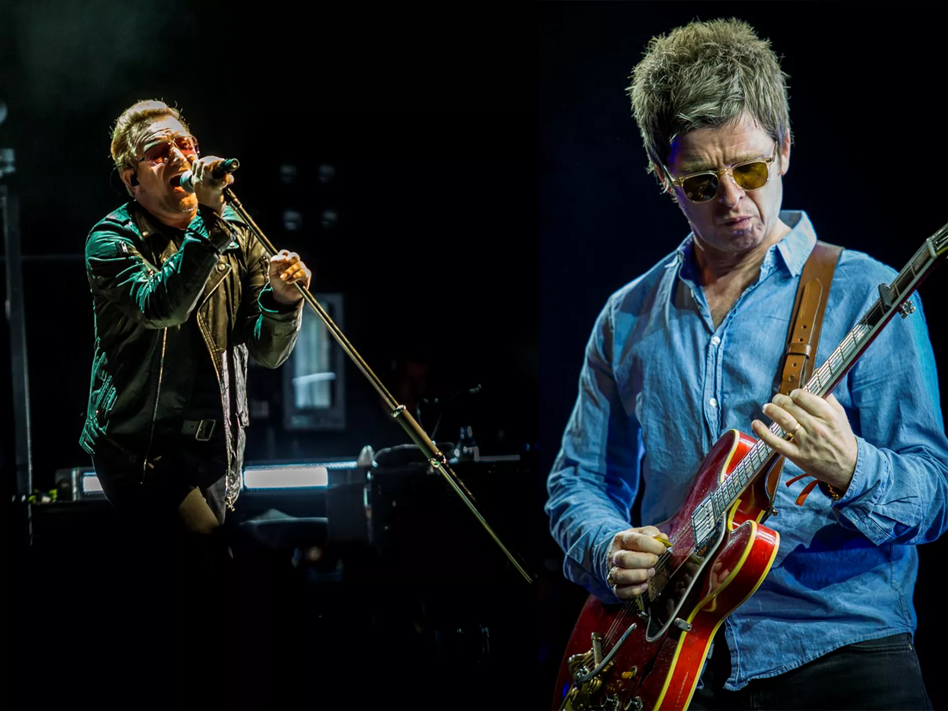 Se U2 og Noel Gallagher fremføre Oasis-klassikeren sammen på scenen