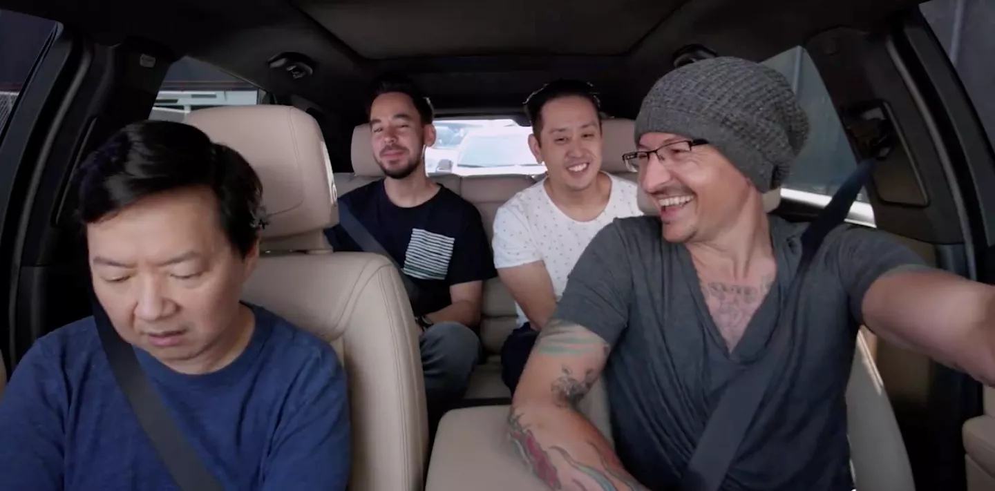 Se Linkin Parks Carpool Karaoke med Chester Bennington