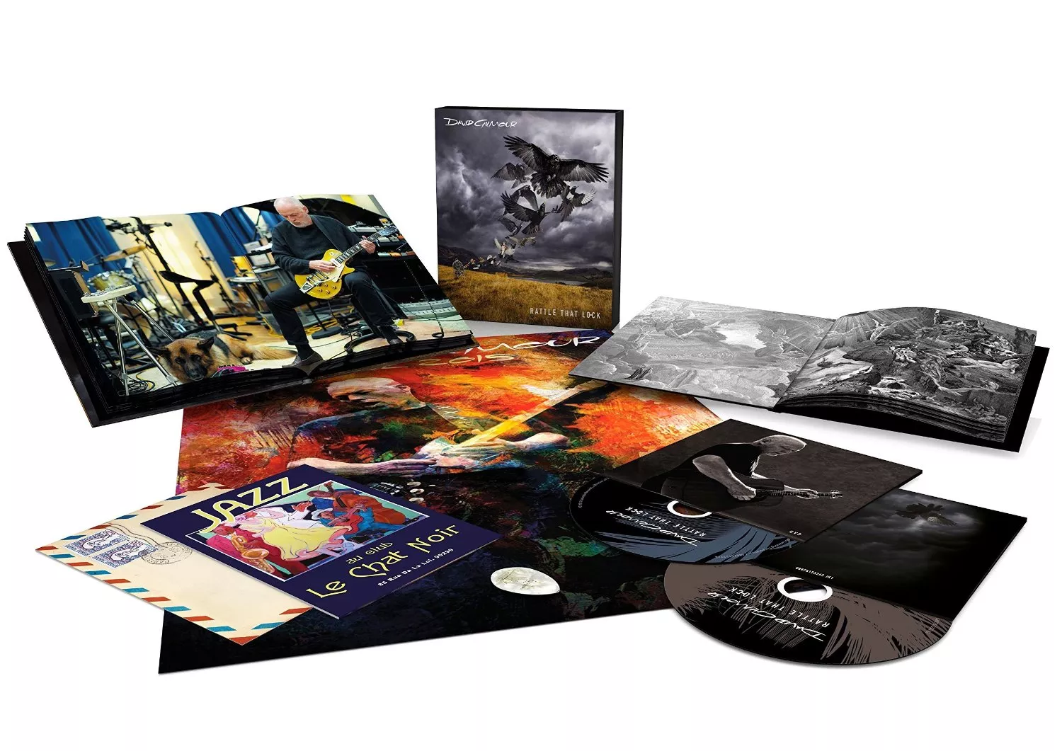 Rattle That Lock, cd/dvd deluxe box - David Gilmour