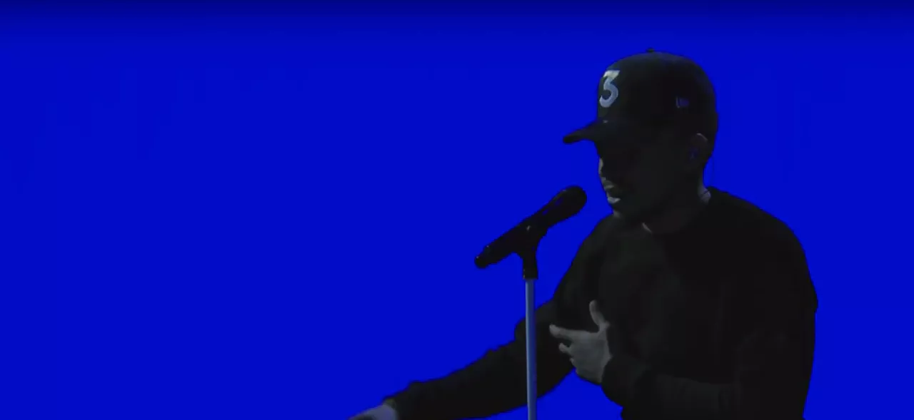 Chance the Rapper fremfører nyt nummer på The Late Show