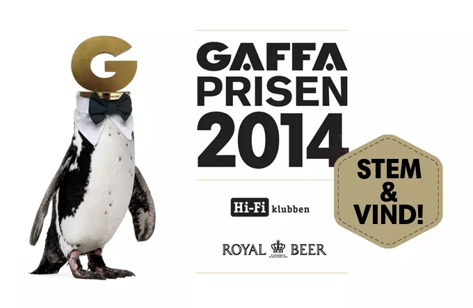 Stem til GAFFA-Prisen 2014 – to dage tilbage