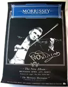 Signeret Morrissey-plakat på auktion