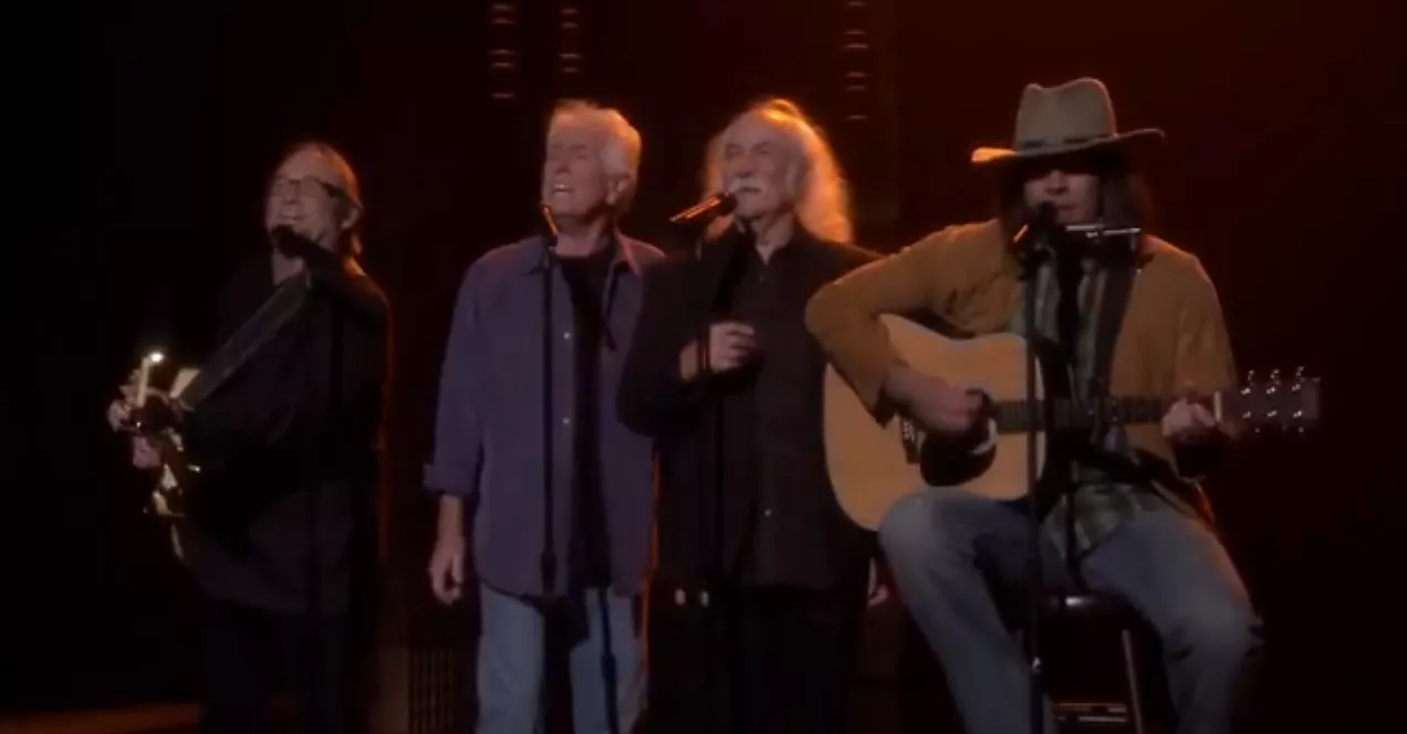 Jimmy Fallons Neil Young spiller med gamle kollegaer
