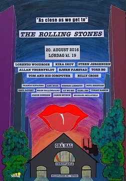 Stjerneparade fester for Rolling Stones-nørder