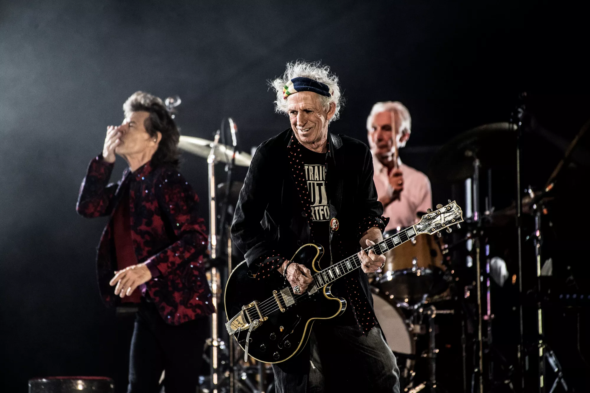 The Rolling Stones på scenen i Horsens, oktober 2017. Foto: Morten Rygaard
