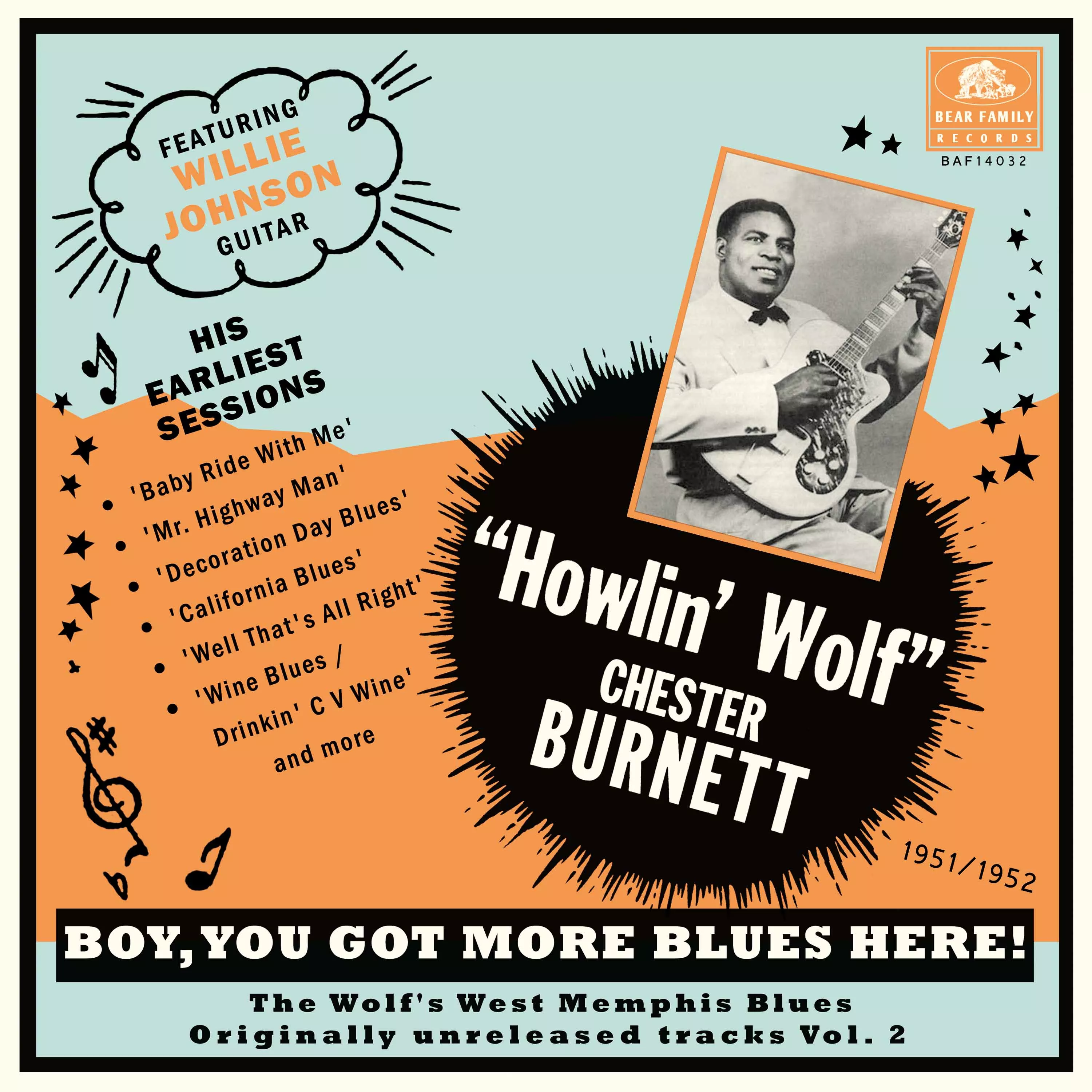 Boy, You Got More Blues Here! - Howlin' Wolf