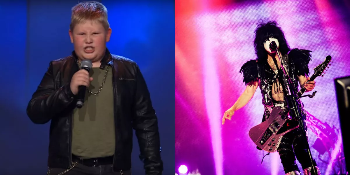 Kiss hyllar Talang-Oliver