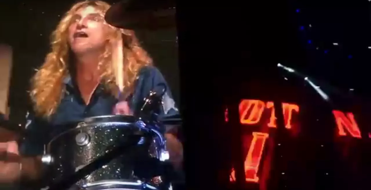 Video: Steven Adler spiller trommer med Guns N'Roses for første gang i 26 år