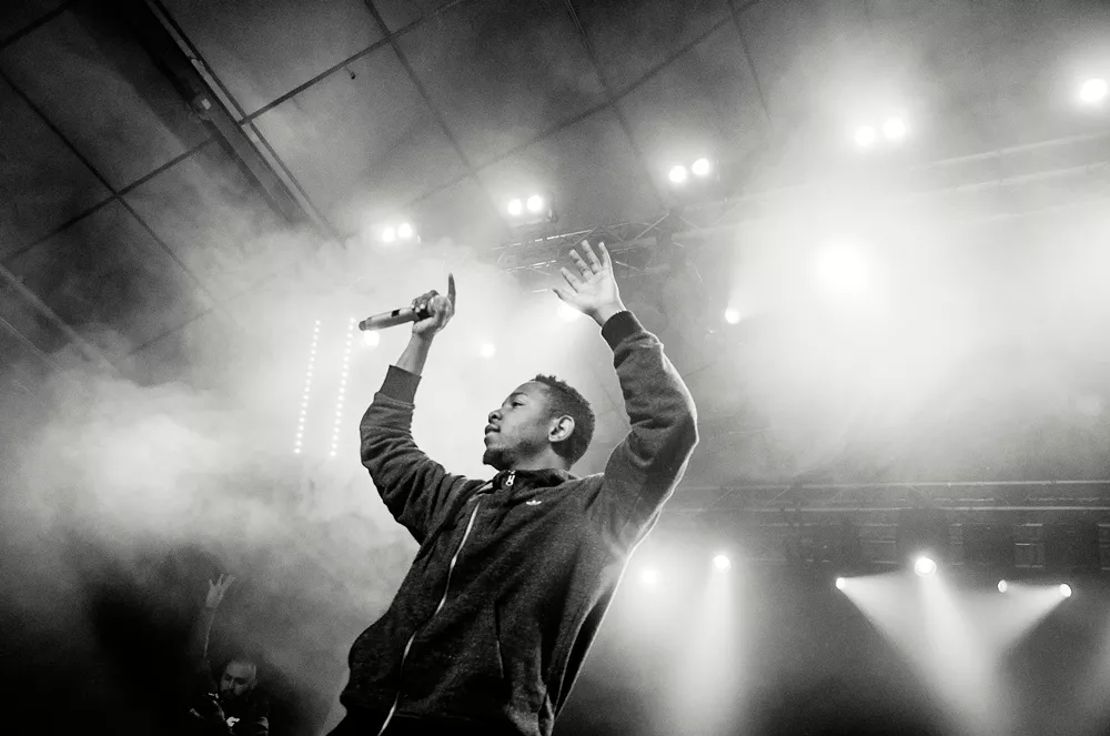 Kendrick Lamar : Roskilde, Arena