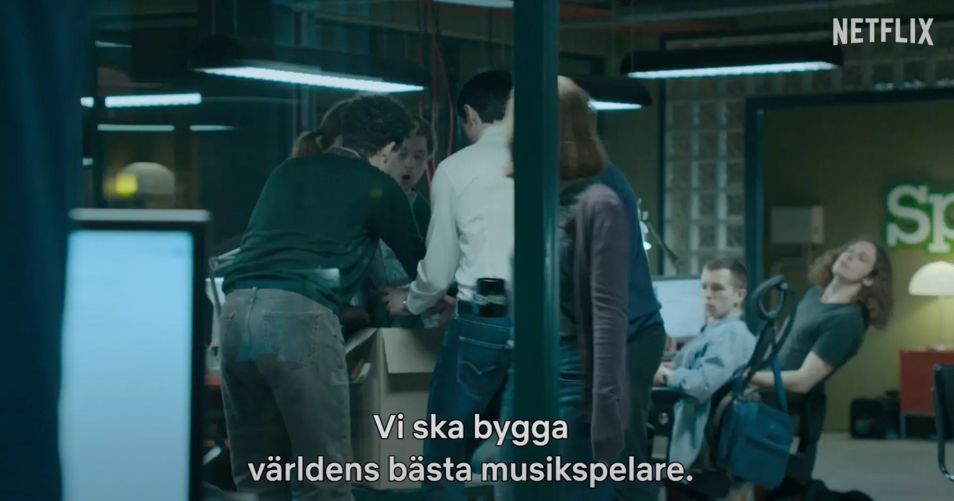 Skärmdump från The Playlist (Netflix Nordic)