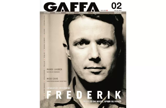 Kronprins Frederik offentliggør playliste – læs hans store interview til GAFFA