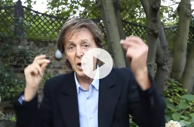 McCartney rapper i ny video: Spis ikke kød om mandagen
