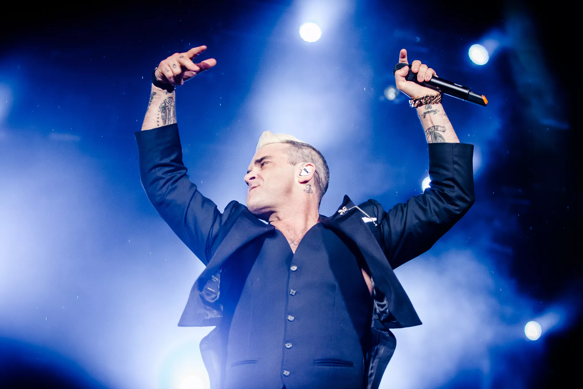Robbie Williams undskylder for Spice Girls-sexjoke