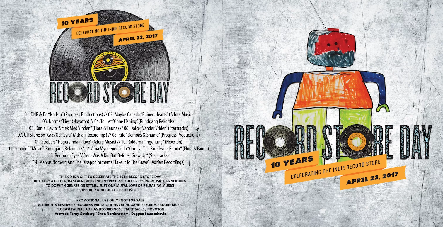 Svenska skivbolag går samman – ger bort skiva under Record Store Day