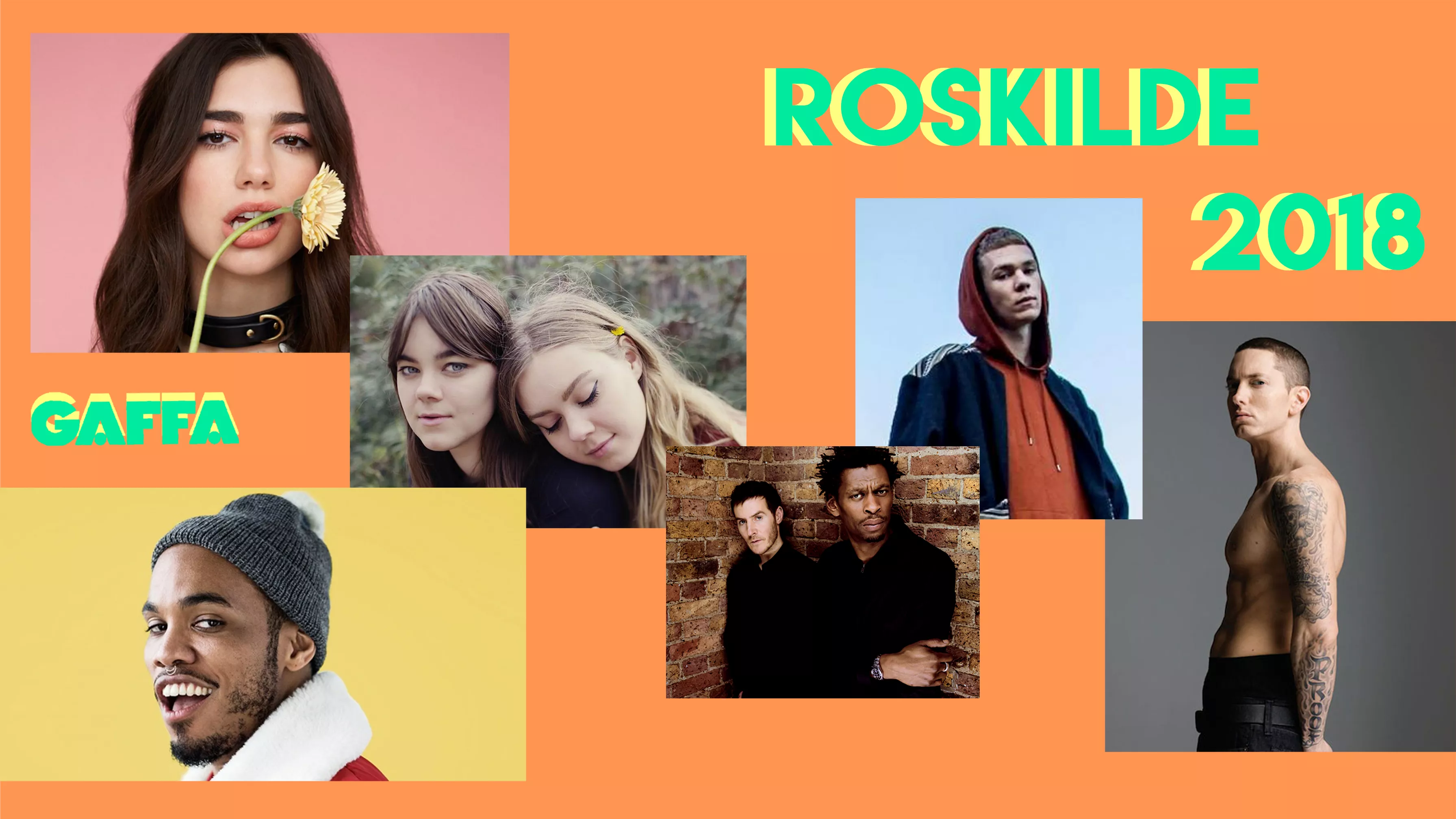 SPILLELISTE: Roskilde Festival 2018