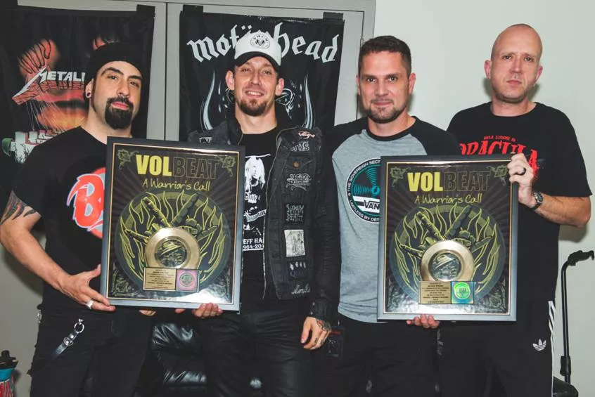 Volbeats Kessler-hyldest går guld i USA