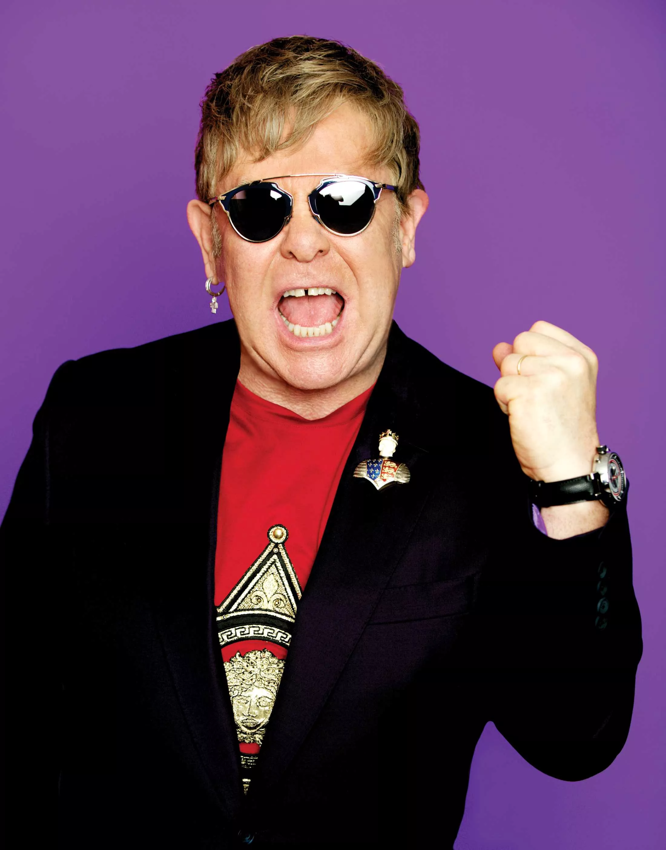 ANMELDELSE: Stjernespækket pophyldest til Elton Johns sangskat