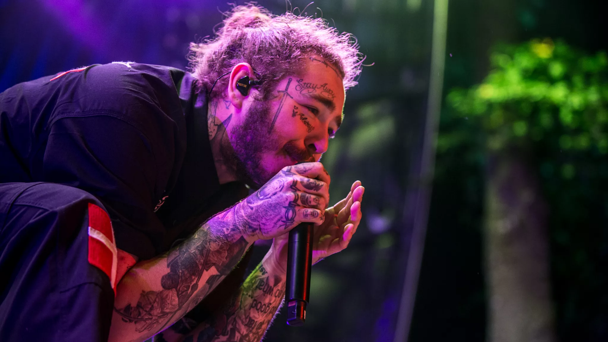 Fra flydrama til bilkrasj for Post Malone