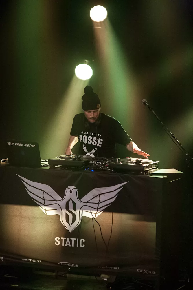 DJ Static-koncert med masser af gæster i København