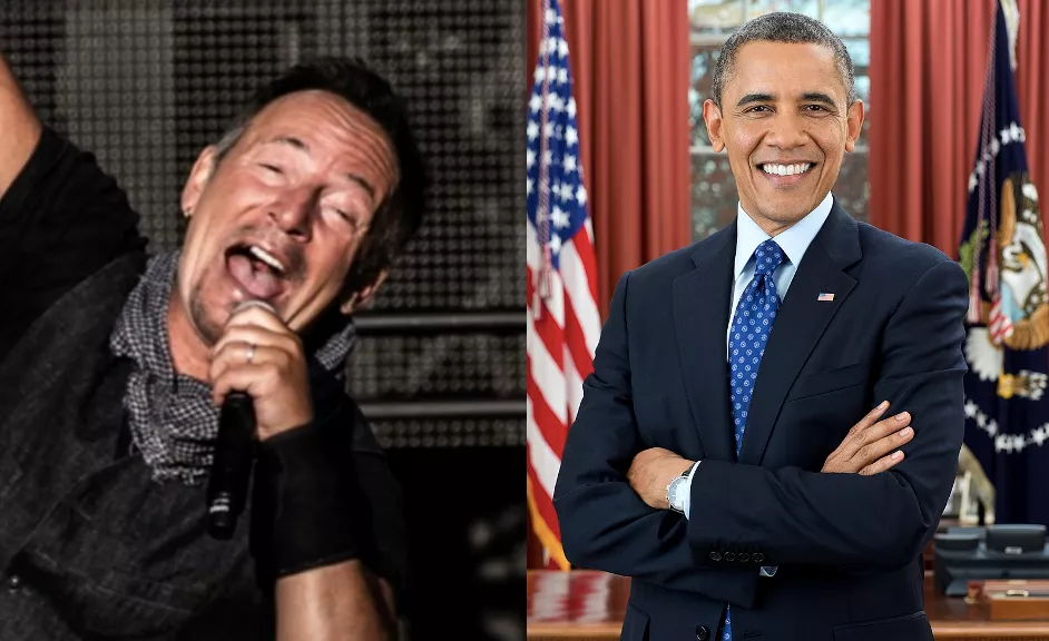 Bog af Springsteen og Obama udkommer på dansk