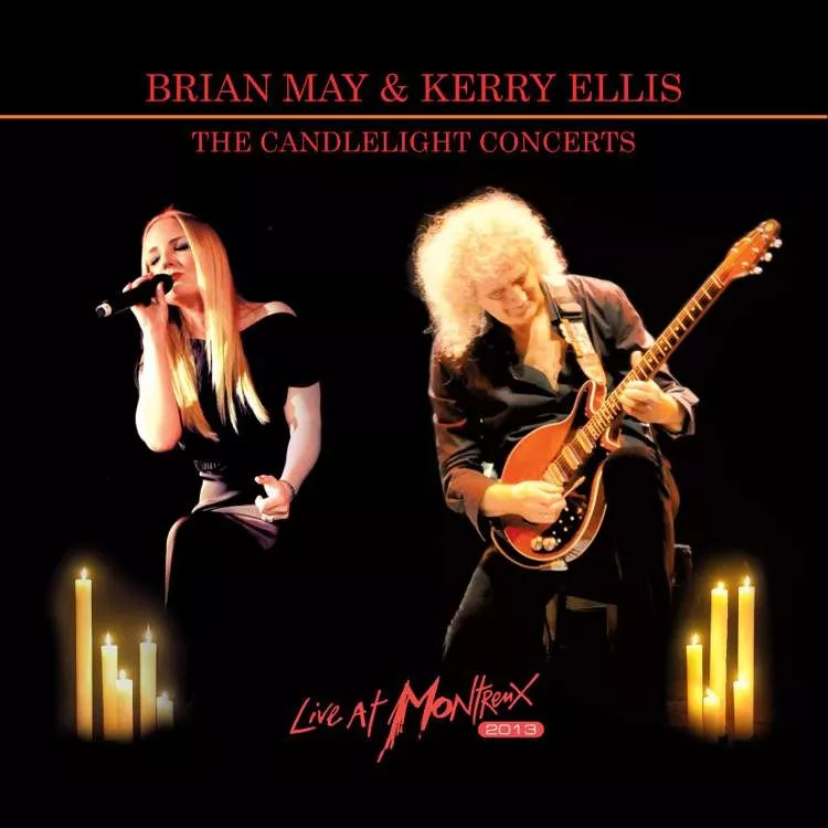 Live By The Candlelights - Montreux 2013, dvd/cd - Brian May & Kerry Ellis