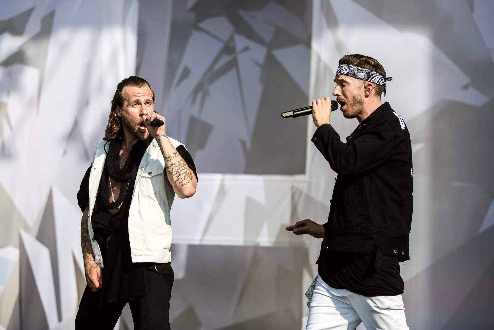Hjemland indre jord Nik & Jay giver koncert i Royal Arena