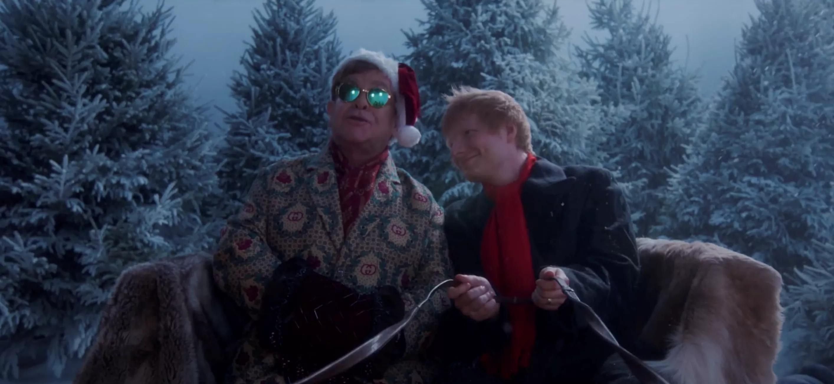 VIDEO: Se og hør Elton John og Ed Sheerans spritnye julesingle "Merry Christmas"