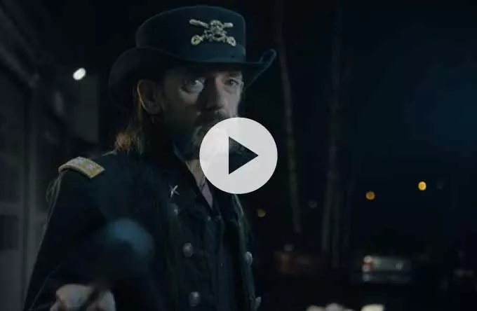Se svækket, men veloplagt Lemmy i finsk reklame for mælk
