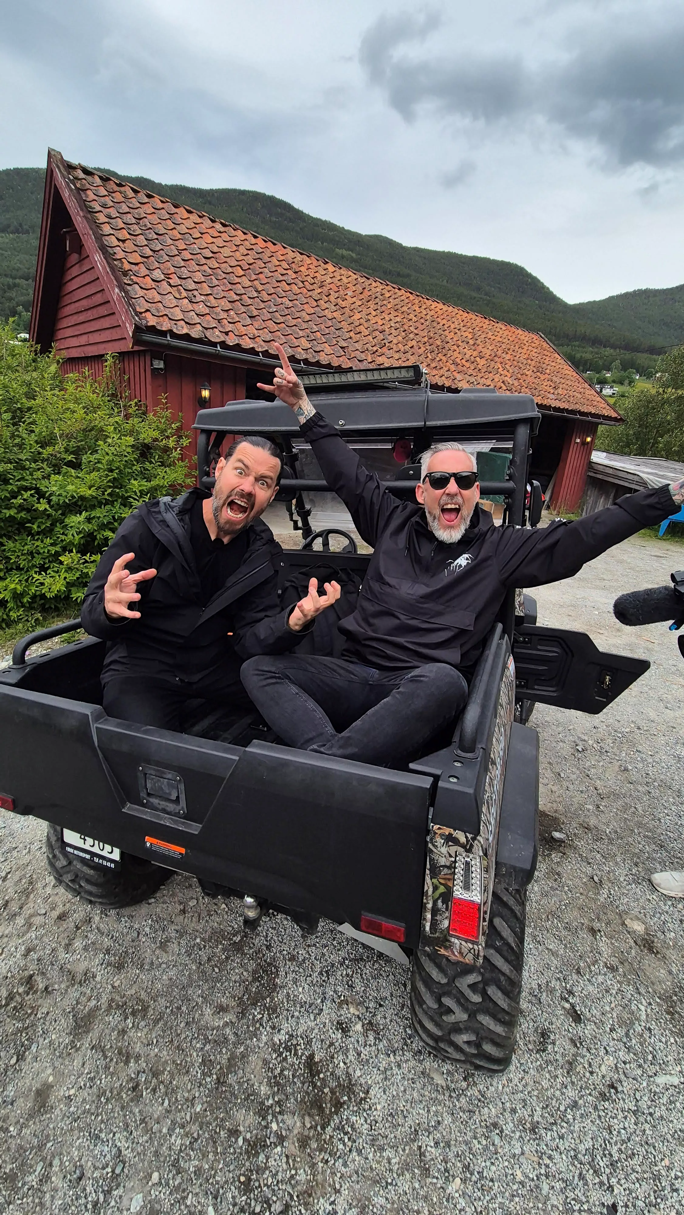Chris Pontius og Tarjei Strøm skal lede TonsTV. 
