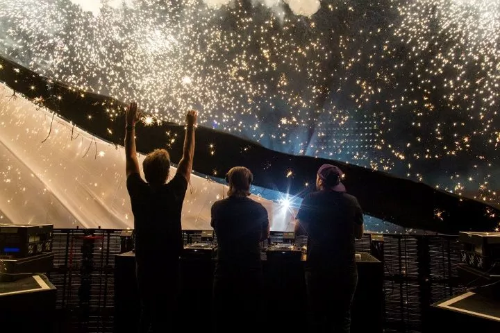 Swedish House Mafia tar farvel på Fornebu