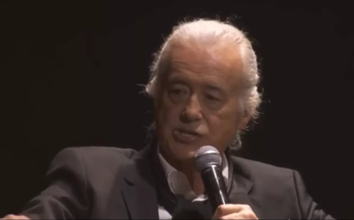Jimmy Page præsenterede Zeppelin-guld i Paris