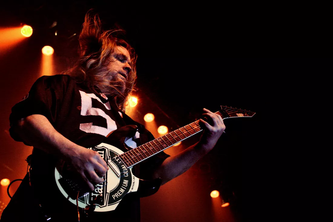 Slayer-gitarist død