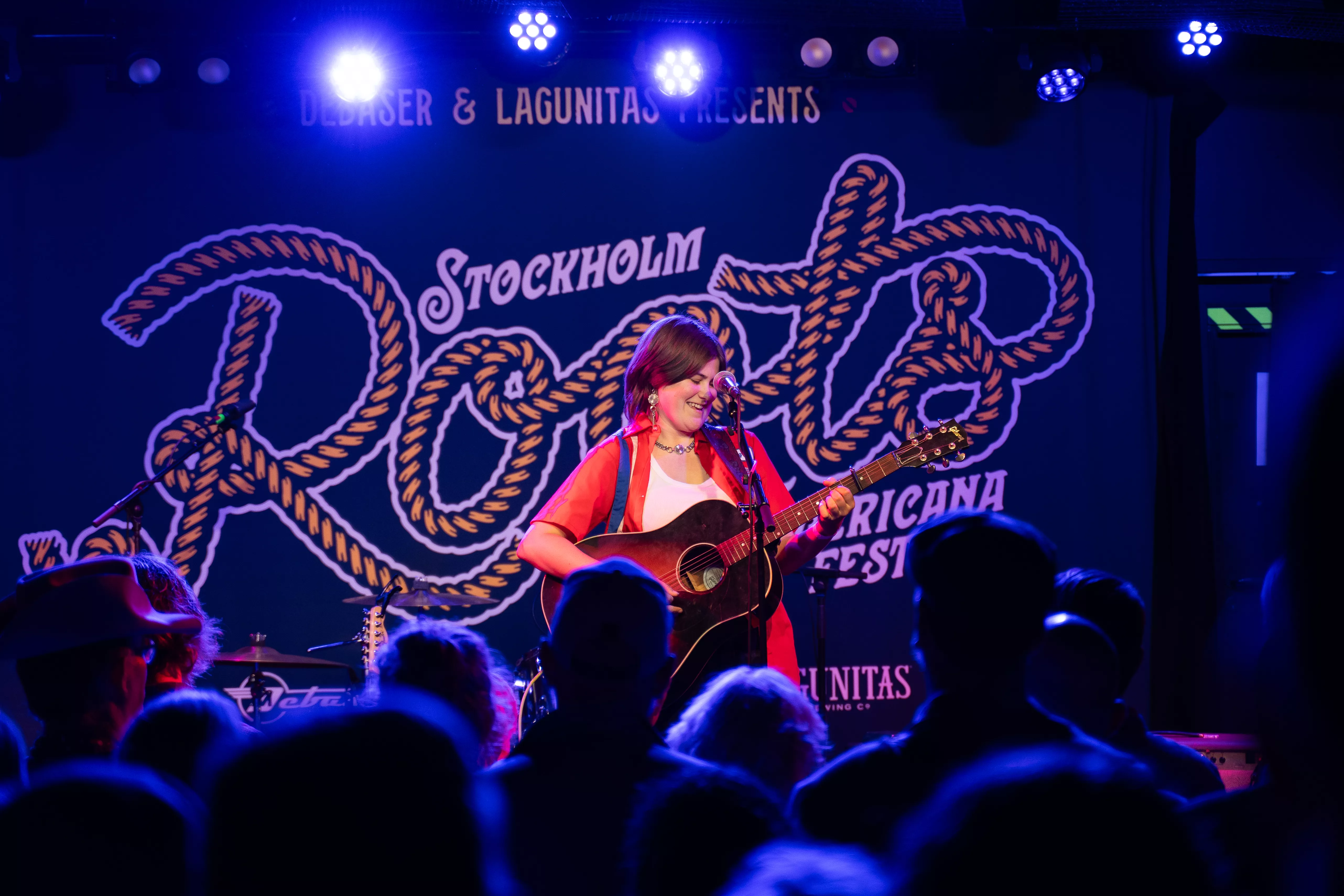 Jobi Riccio uppträdde på festivalen under fredagen.