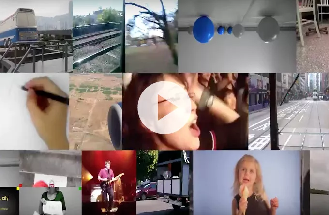 Video: Blur laver collagevideo med fanbidrag