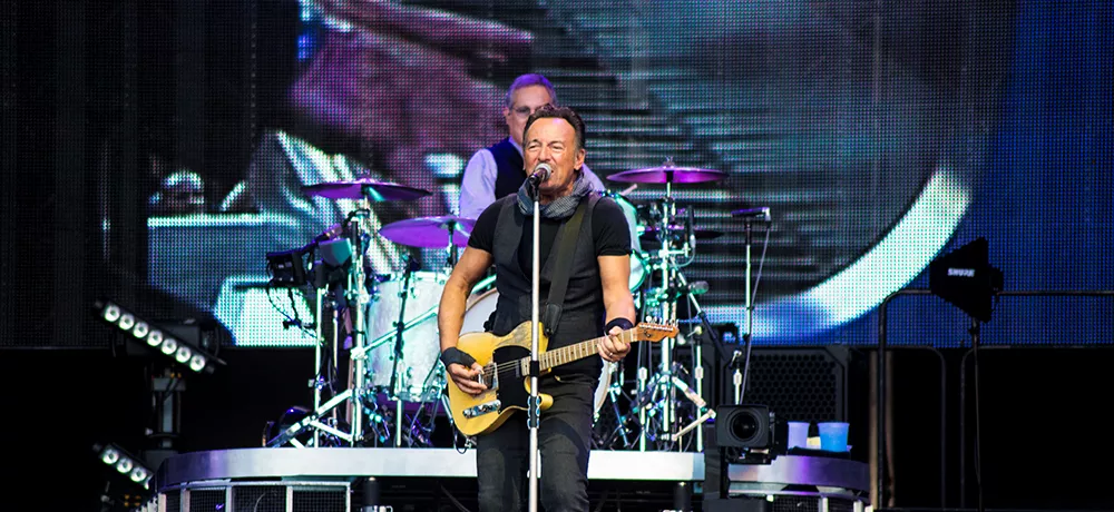 Koncertaktuelle Bruce Springsteen hylder afdøde Alan Vega